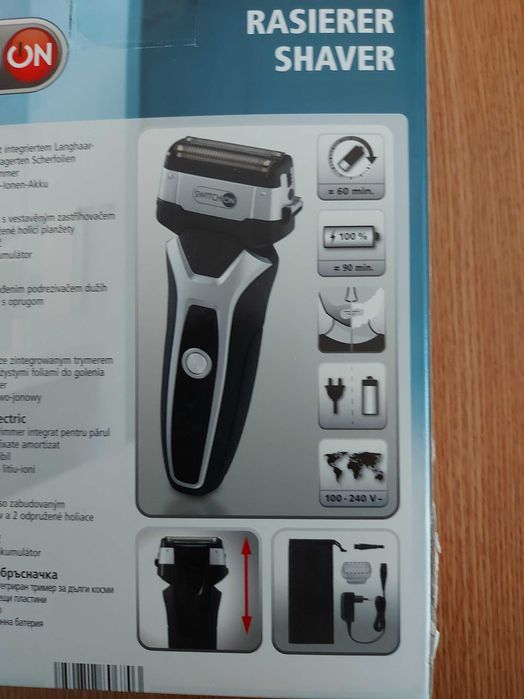 Aparat pentru ras – barbierit, alimentare acumulator sau 220V