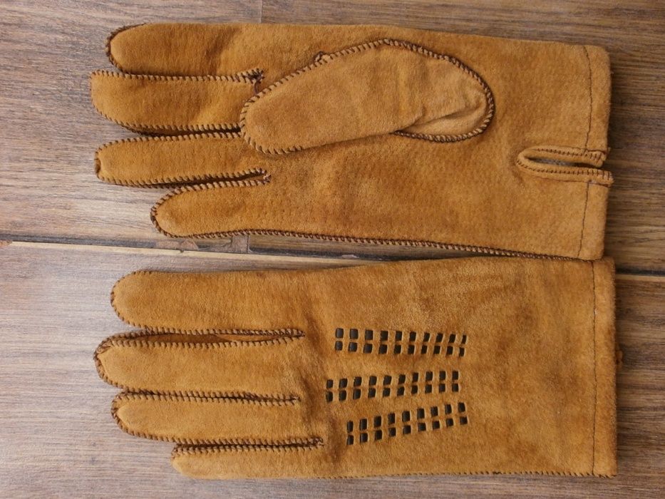 Ръкавици Естествена Кожа ЧИСТО НОВИ Дамски Унисекс