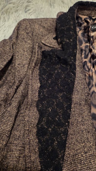 Sacou elegant din material gros
