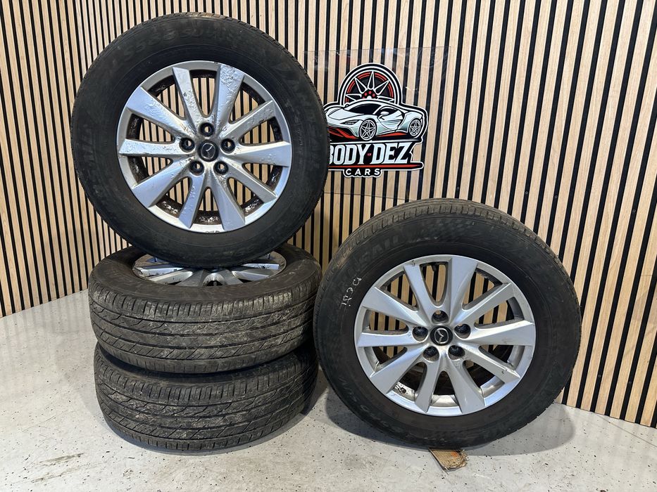Jante roti aliaj 225/65R17 Mazda Cx-5 originale 5x114.3 et50 7J vara