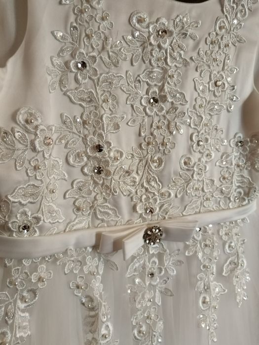 Rochie de mireasa pentru fetite sau adolescente mărimea 14 ani/ XS-S 3