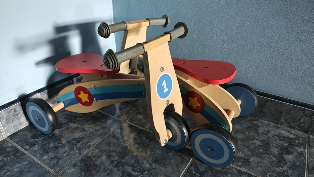 Tricicleta din lemn