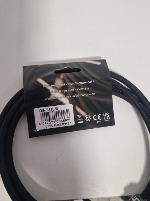 Cablu profesional pentru microfon