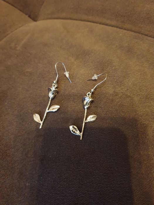 Обеци рози - нови