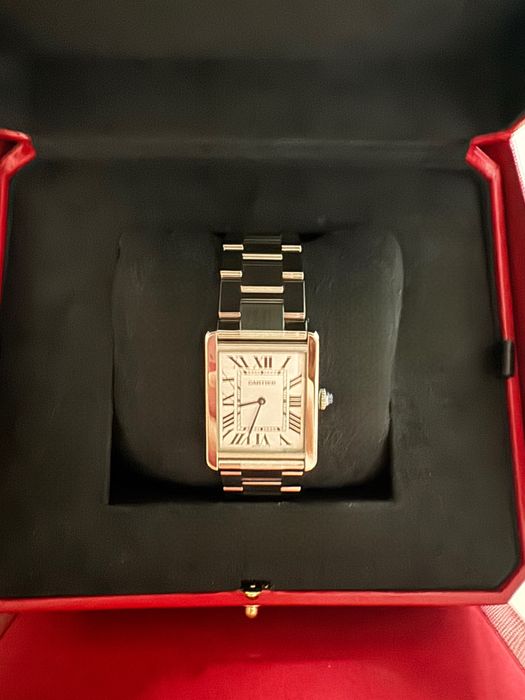 Cartier часы tank must