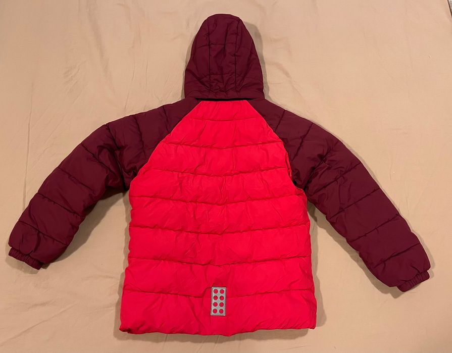 Детско зимно яке LEGO WEAR (128cm) - червено