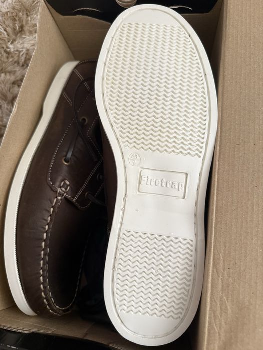 Mocasini Firetrap, Piele Naturala, Noi, Marimea 43