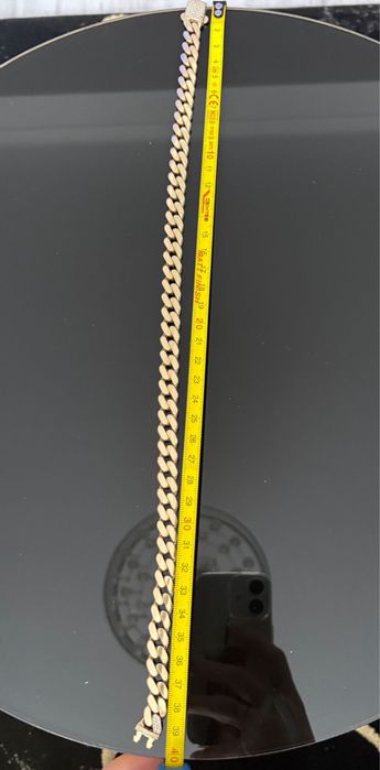 Vand lant aur 14 k Cuban  / 410 lei gram