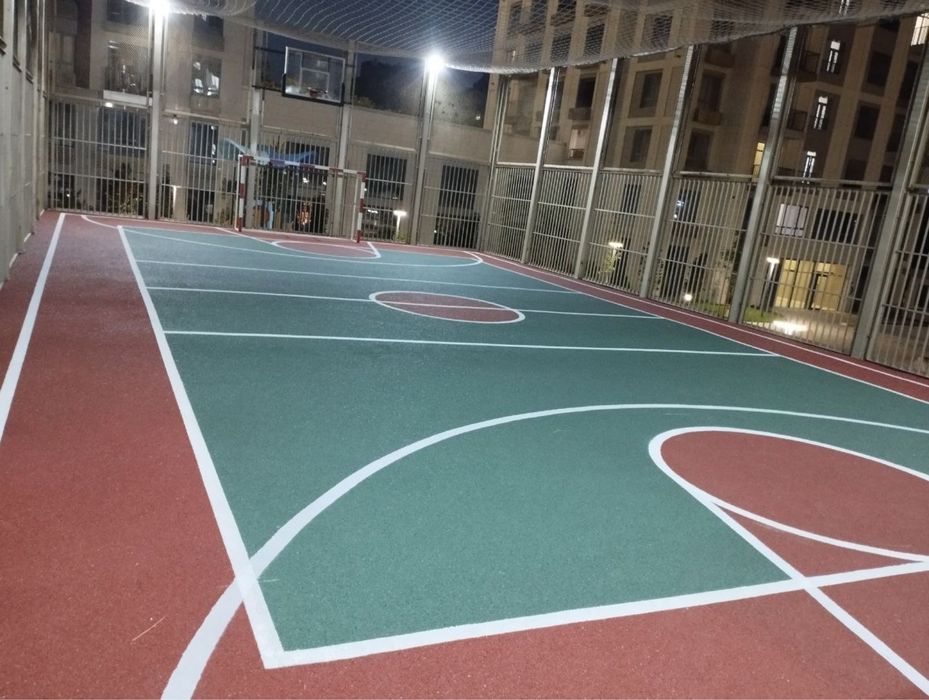 Строительство спортивных площадок стадион курамиза нолдан