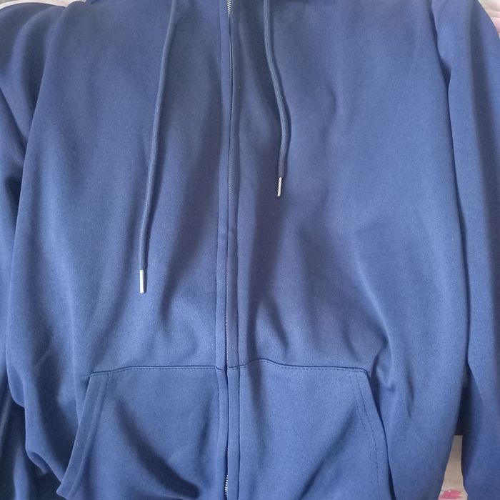 тёмно синяя зипка