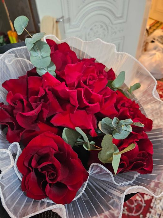 Розы букет за 5000тенге