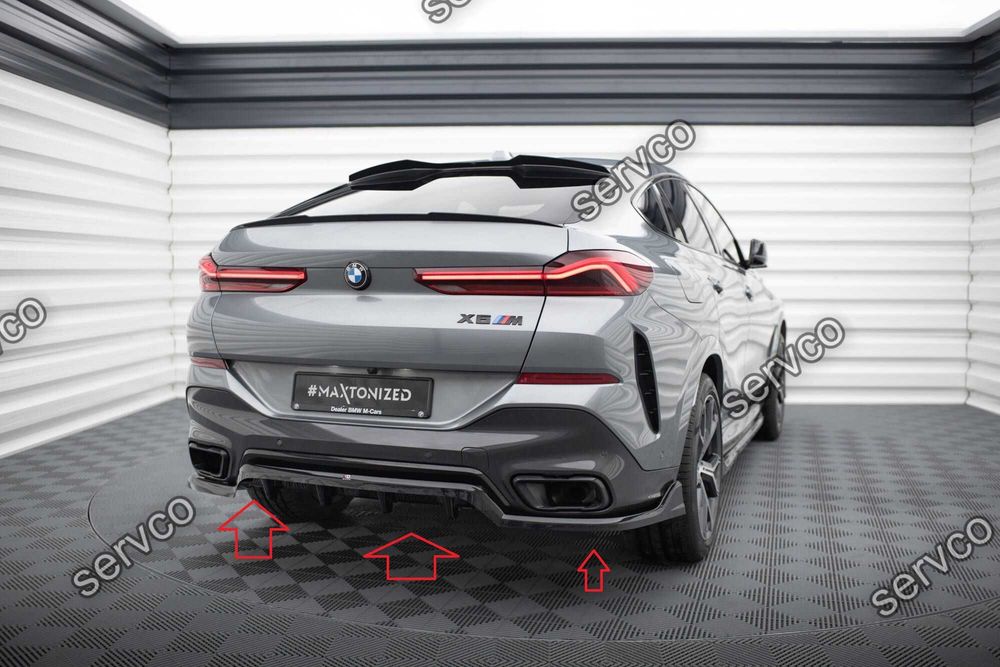 Pachet Splitter Prelungiri kit Bmw X6 G06 M-Pachet 2023- Maxton Design