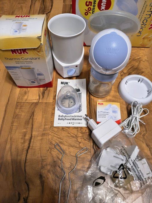 Продавам помпа за кърма и уред за затопляне  Nuk