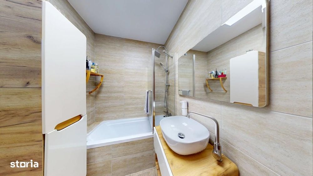 Apartament 3 camere, balcon mare, complet mobilat si utilat