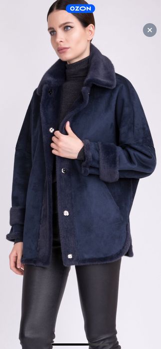 Эко шуба, пальто двустороннее