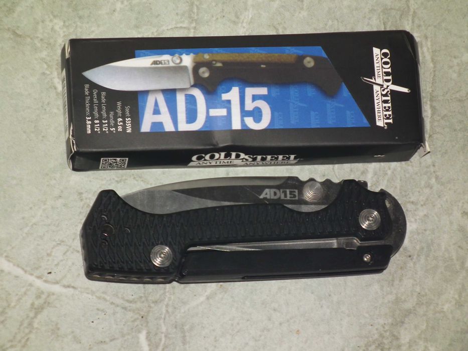 Briceag cutit rep. Cold Steel AD-15 neutilizat, cutie