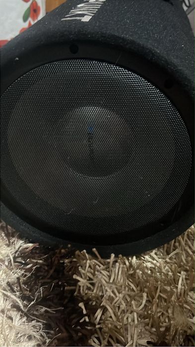 Vand subwoofer auto blaupunkt cu tot cu staie