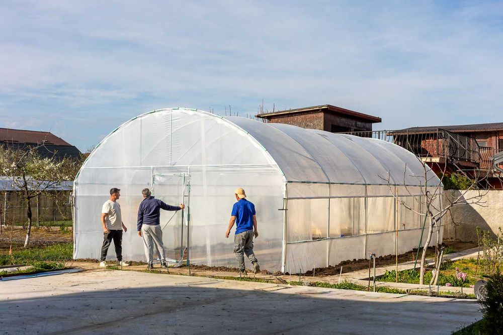 Solar gradina Premium din teava groasa - Solarii Muntenia