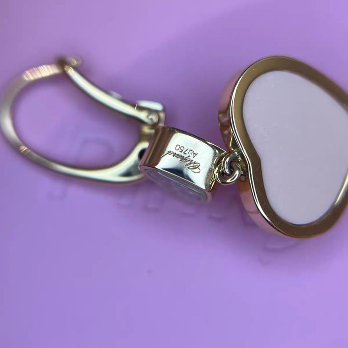 Серьги Chopard розовые