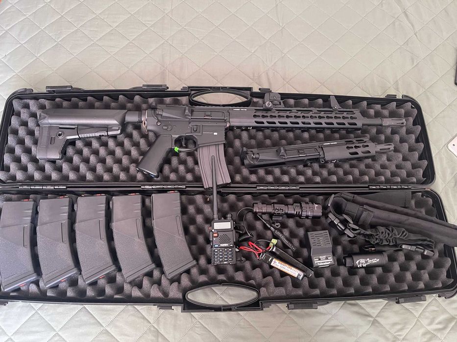 Krytac Trident MK2 SPR/PDW Full Kit Airsoft + accesorii premium