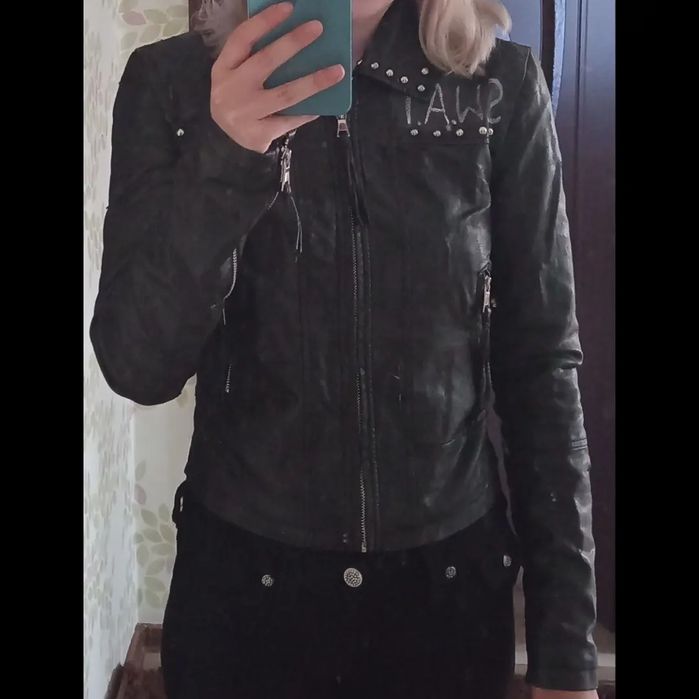 Geaca de piele Amisu SWAT team