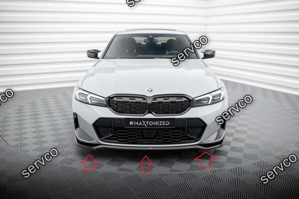 Pachet Set Splitter Exterior Prelungiri Body kit tuning Bmw Seria 3 G20 M-Pack Facelift 2022- v16 - Maxton Design