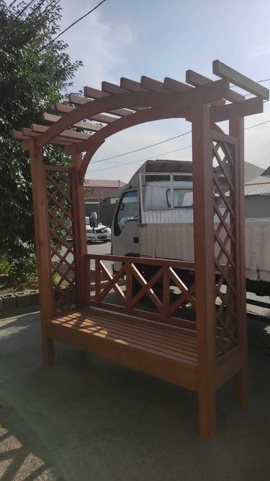 Арки, перголы, деревянные