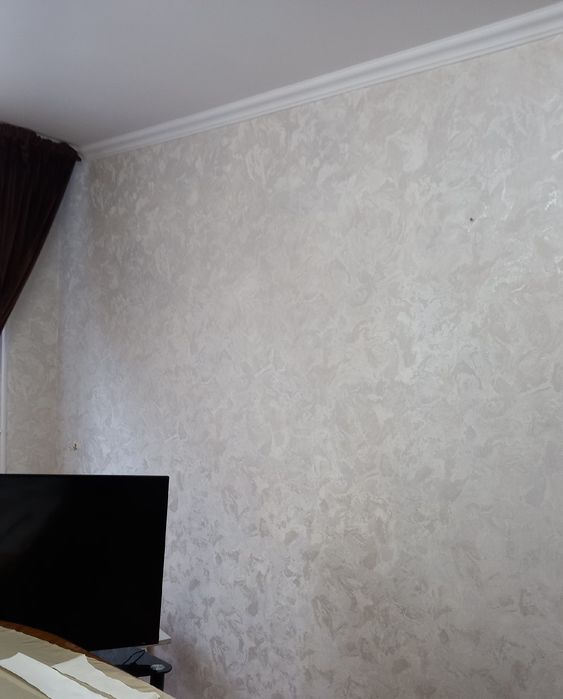 Шпаклёвка,клею обои