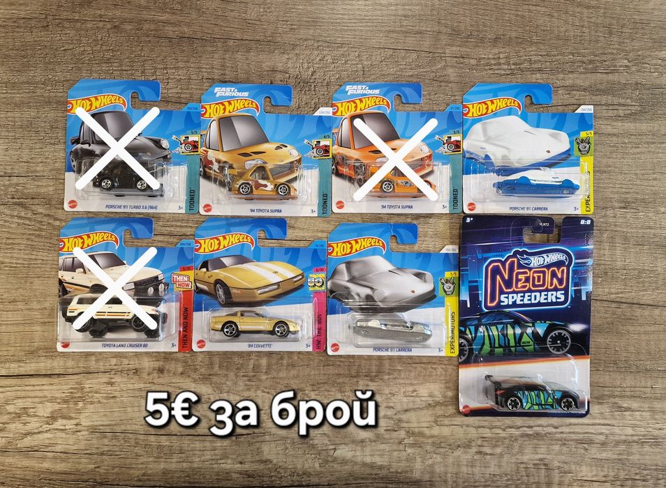 Hot Wheels и Matchbox колекционерски модели 2017-2026