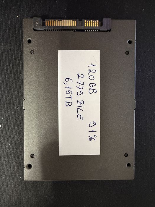 SSD Kingston SSDNow V300 – 120GB SATA III – 91% Health