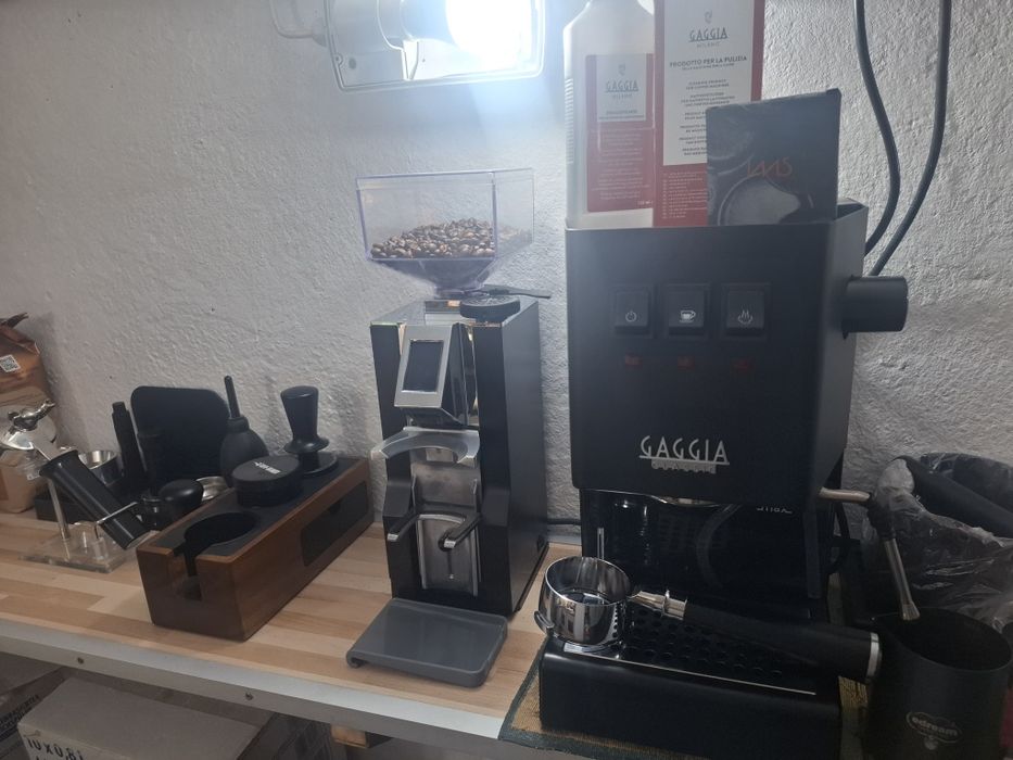 Espressor gaggia, rasnita eureka