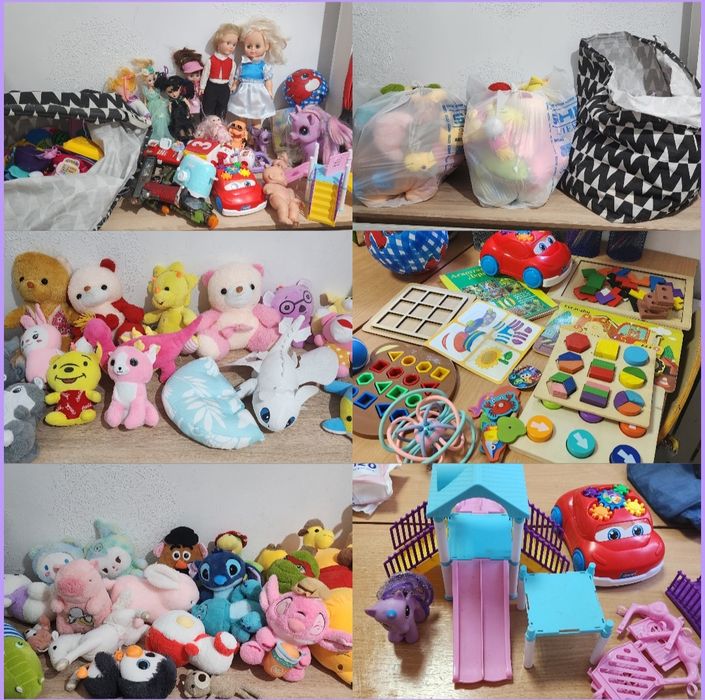 Игрушки, мягкие игрушки