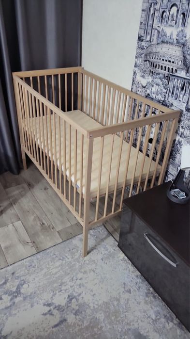 Детская кровать ИКЕА с матрасом