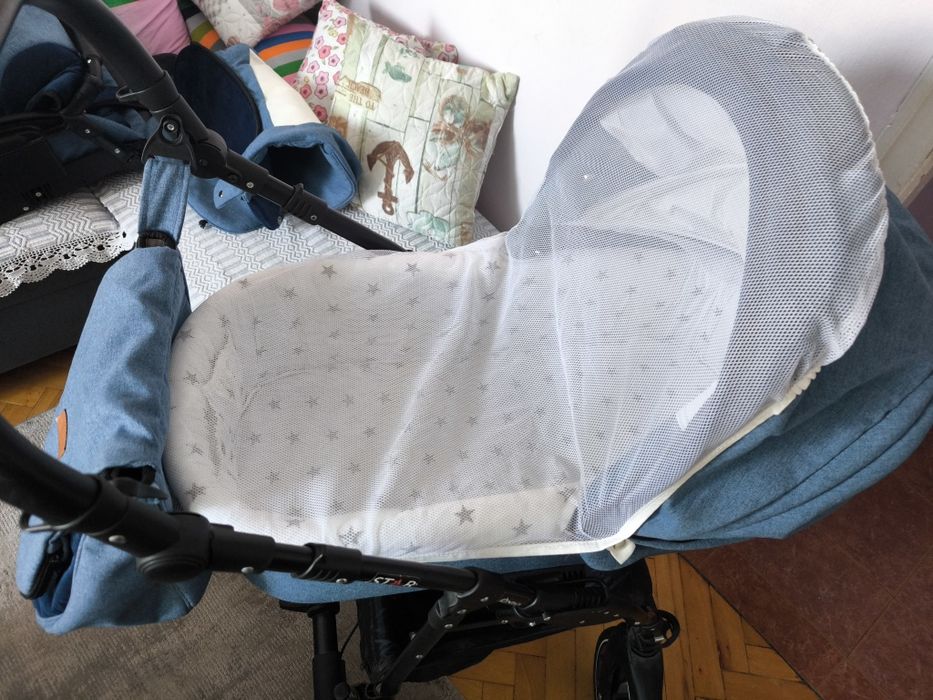 Детска количка от 3 части