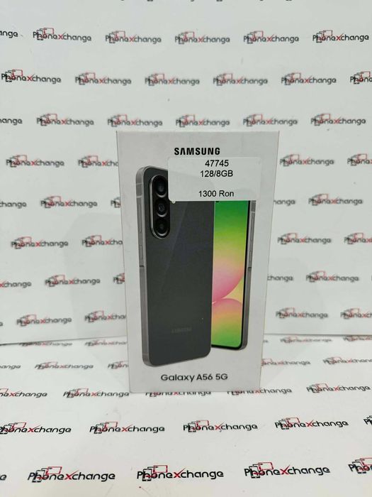 Samsung A56 5G Graphite 128/8GB NOU
