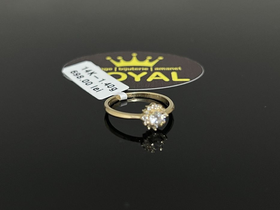 Bijuteria Royal CB : Inel dama aur 14k 1,40 grame