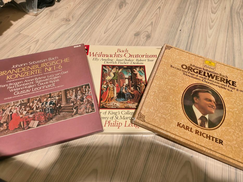 BACH 10 discuri vinil