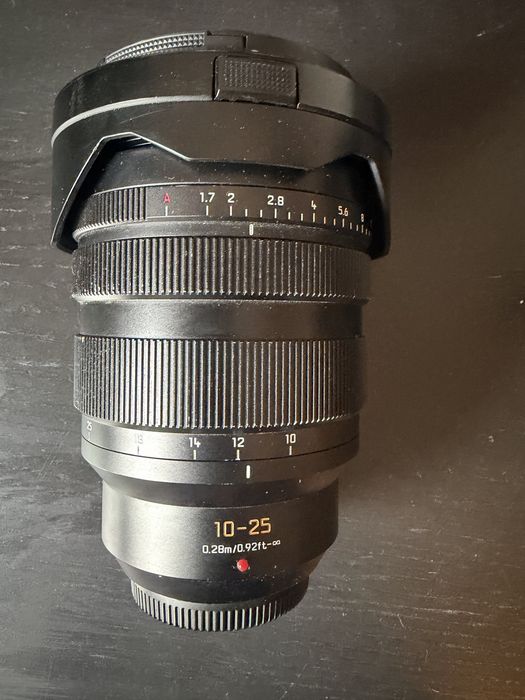 Oboectiv 10 25 Panasonic mft f1.7 leica