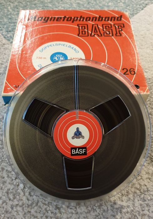 Benzi magnetofon Basf LGS26 muzica rock