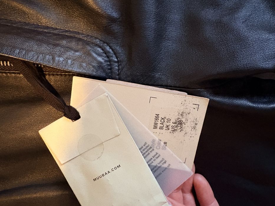 Pantaloni Lux Muubaa – Piele Naturală 100% (Noi cu Etichetă)