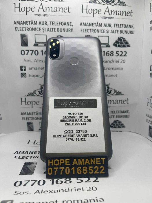 Hope Amanet P1/ MOTO E20 / COD 32780