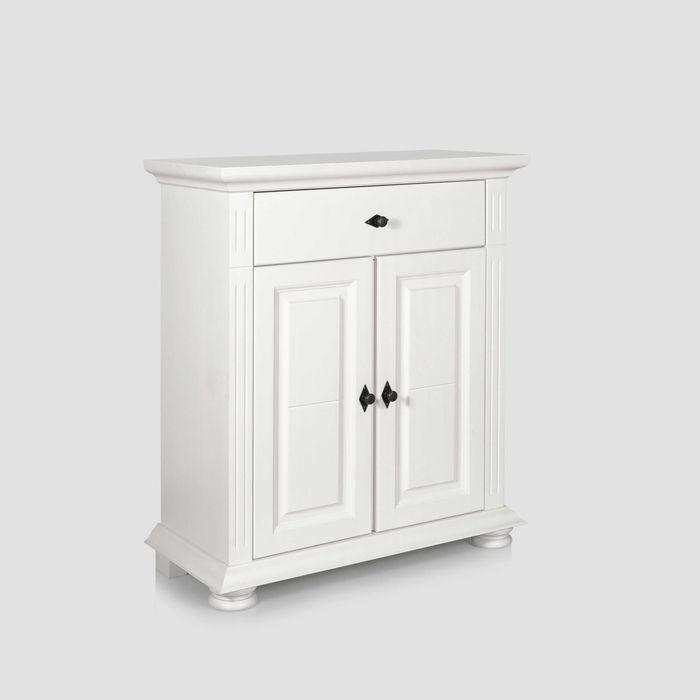 Comoda din lemn masiv Verona, 2 usi + 1 sertar