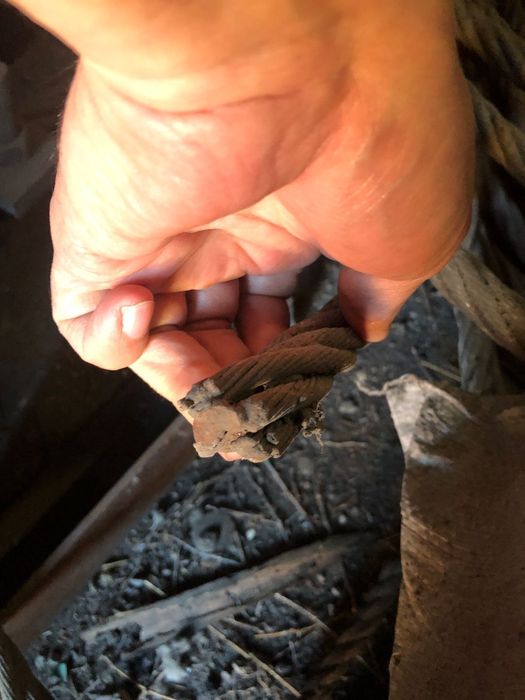 Продам трос стольной 30мм диаметр