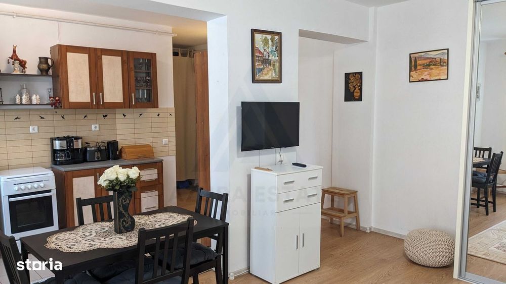 Garsoniera moderna 38 mp utili la parter loc de parcare in Selimbar