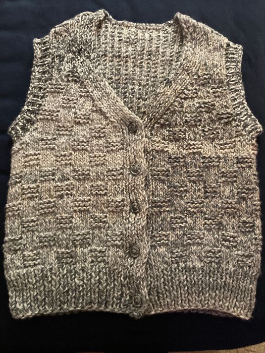 Vestă tricotată damă