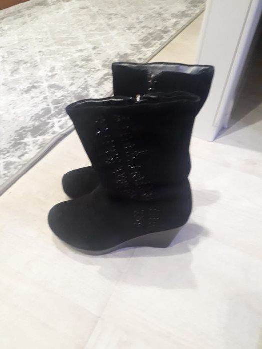 Сапоги зимние подростковые