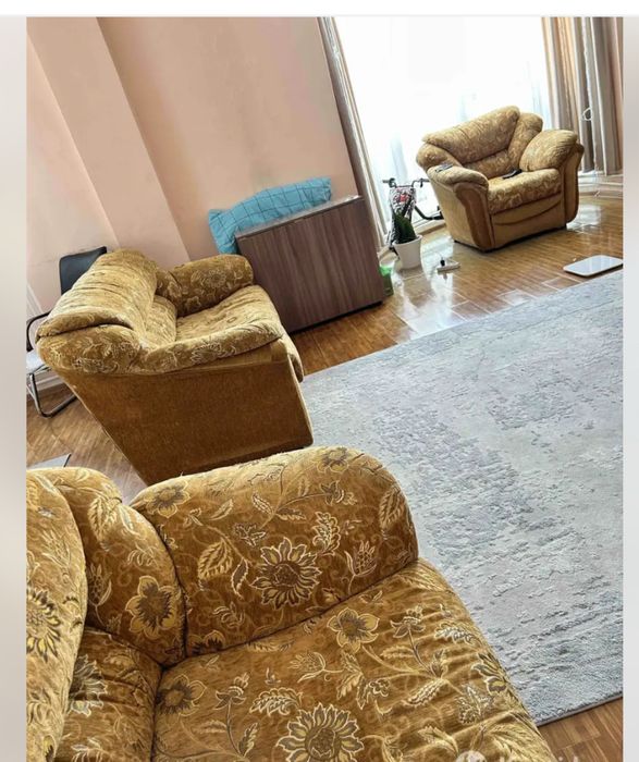 Продам мягкий уголок 3-2-1, диван+средний диван+кресло