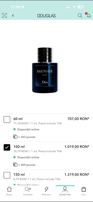 Sauvage Elixir by Dior 60 ml