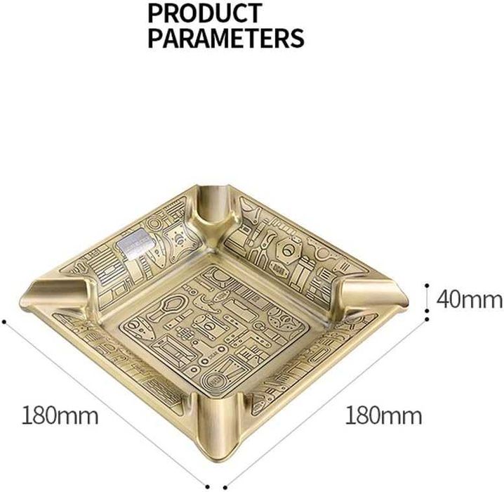 Подаръчен комплект пепелник,запалка,ножица,гилотина,туба,пънчър пури
