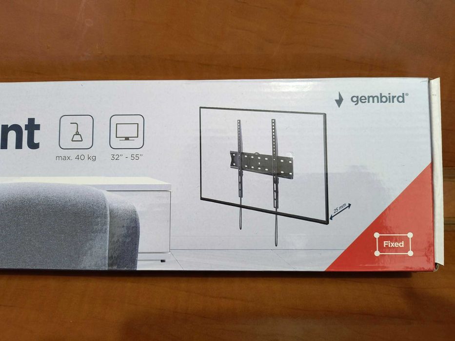 Стойка за монтаж на телевизор за стената – стационарна